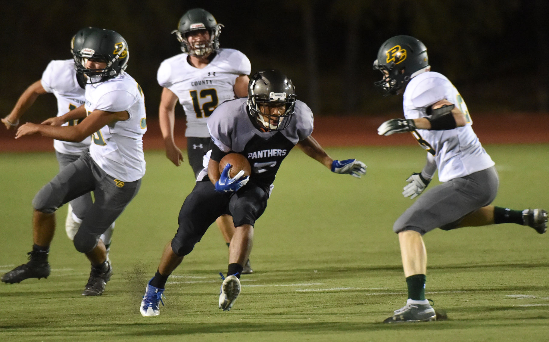 PHOTOS: Harrison Panthers (21) Pueblo County Hornets (14)